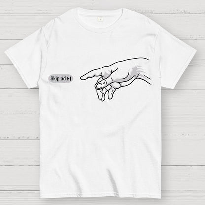 Skip Ad For God's Sake Geek T-Shirt