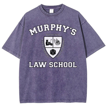 Murphy's Law School Vintage Distressed T-shirt