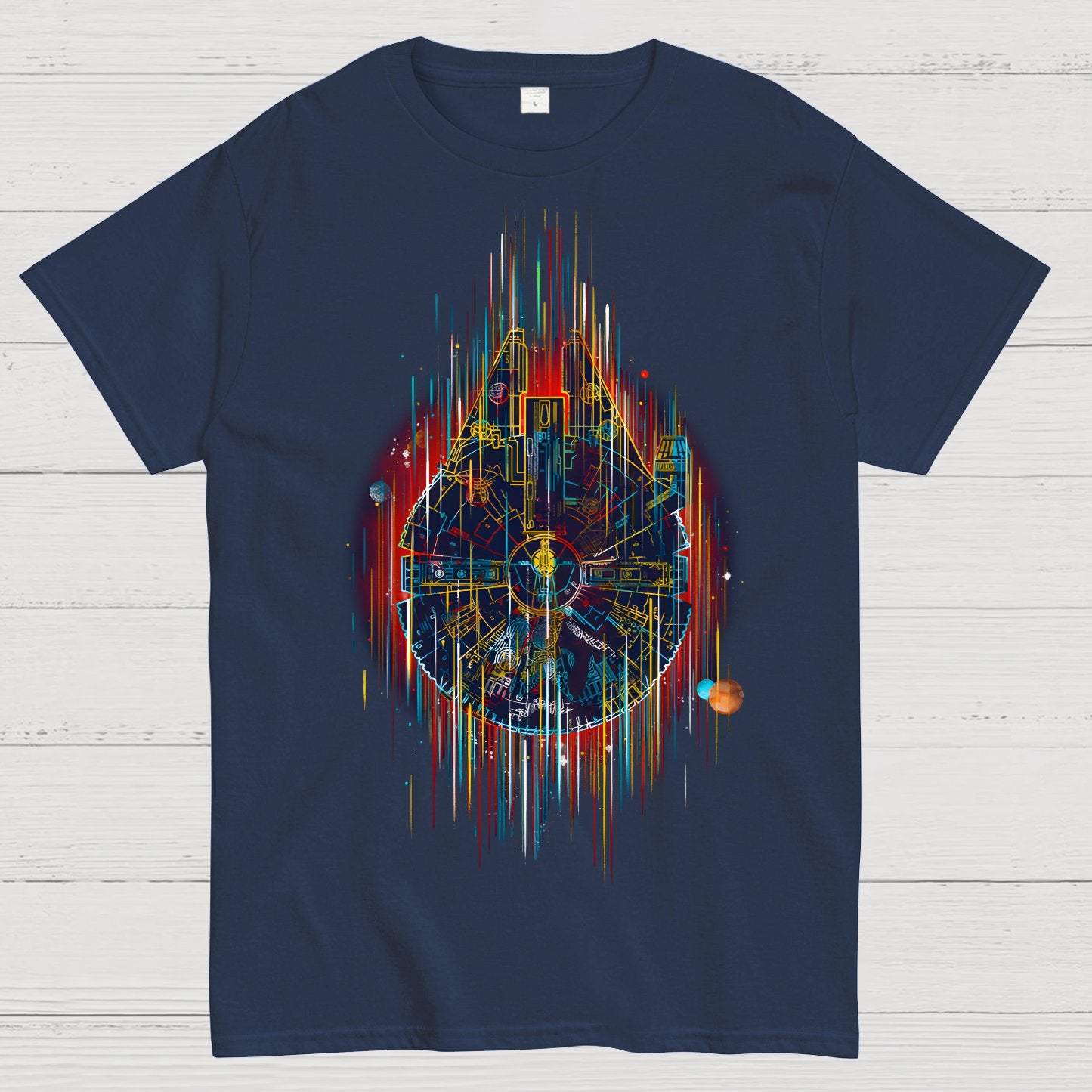 The Neon Falcon Geek T-Shirt