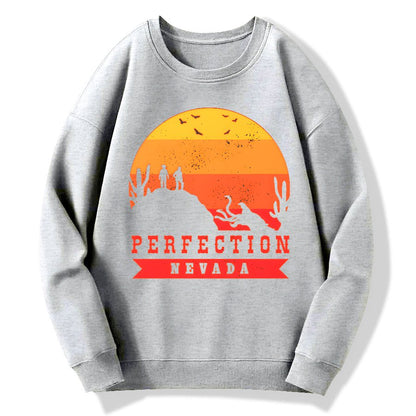 Perfection Nevada Geek Cotton Sweatshirt