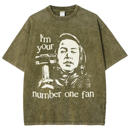 I'm Your Number One Fan Vintage Distressed T-shirt