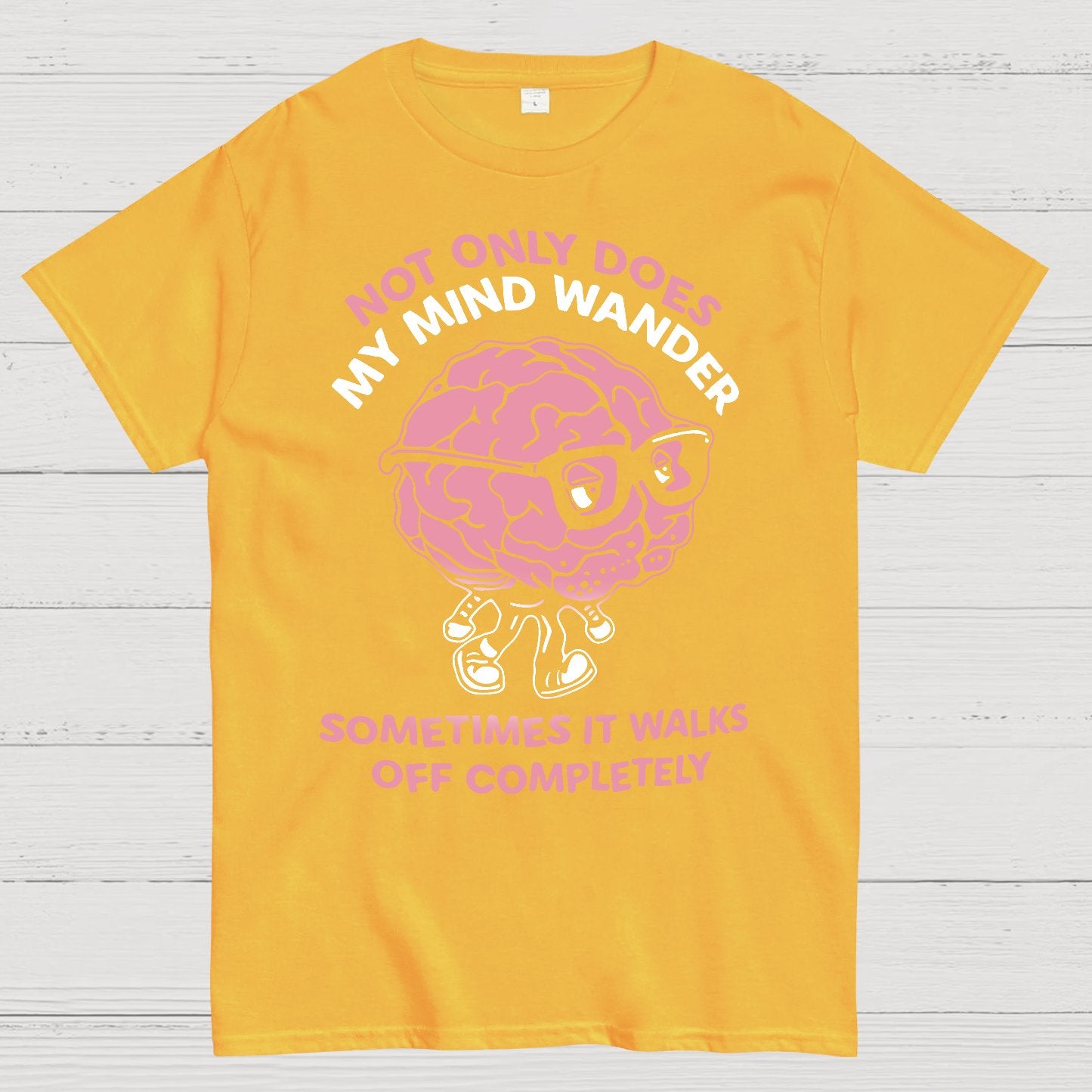 My Mind Wanders Geek T-Shirt
