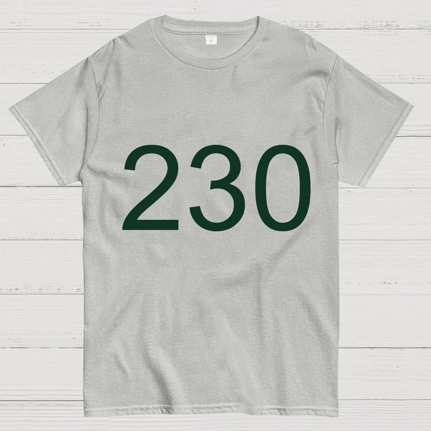 Number 230 Game Movie Geek T-Shirt