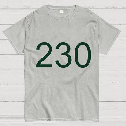 Number 230 Game Movie Geek T-Shirt