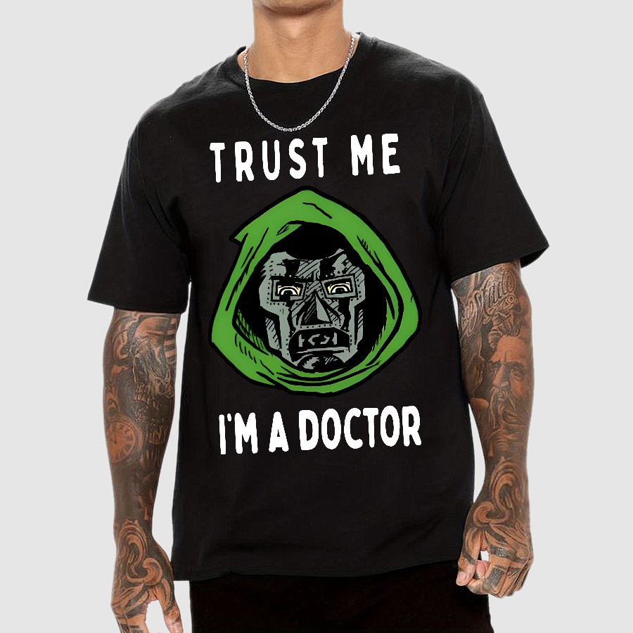 Trust Me, I'm A Doctor; Doom Geek T-Shirt