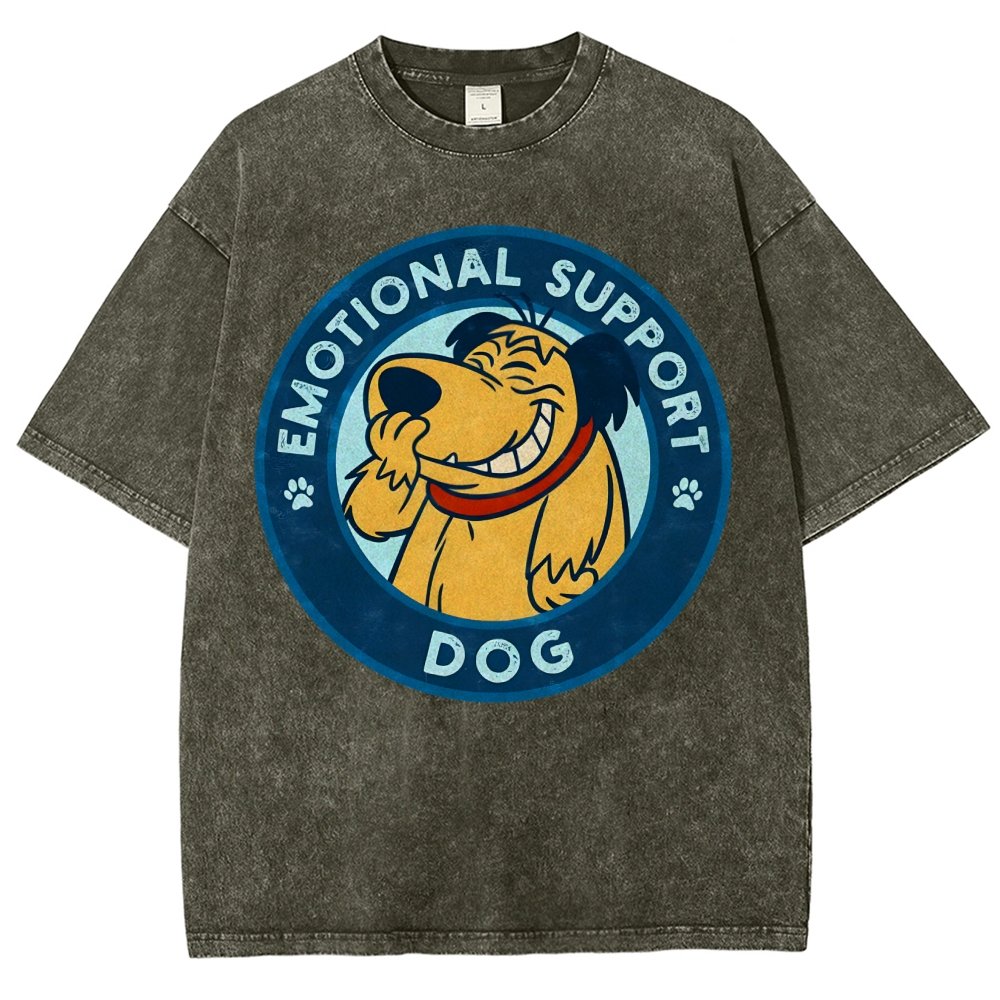 Dog Support or not Vintage Distressed T-shirt