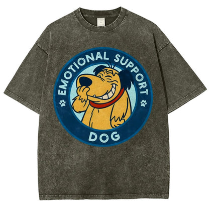 Dog Support or not Vintage Distressed T-shirt