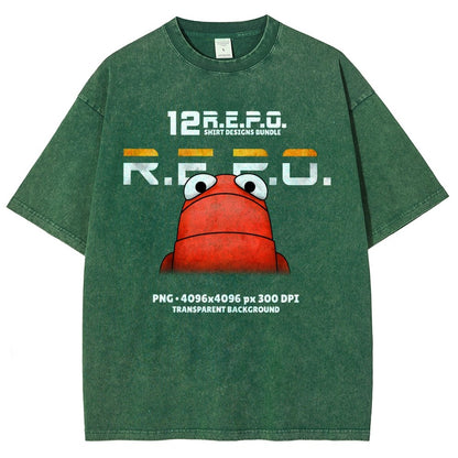 R.E.P.O. Game Funny Meme Vintage Distressed T-shirt