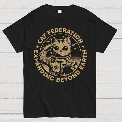 Universal Domination Cat Geek T-Shirt
