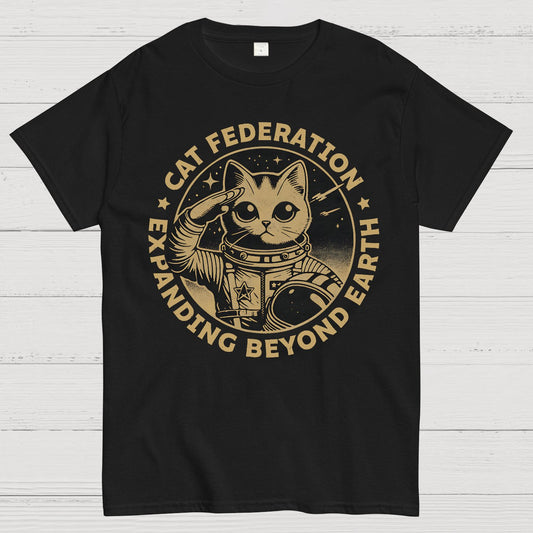 Universal Domination Cat Geek T-Shirt