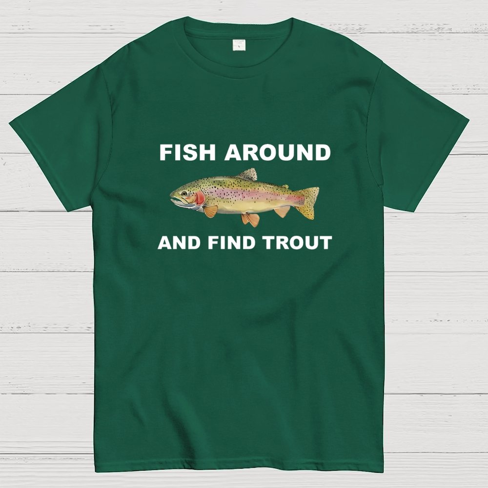 Fish Around Geek T-Shirt