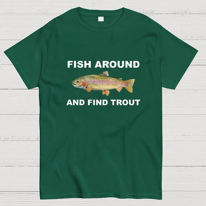 Fish Around Geek T-Shirt
