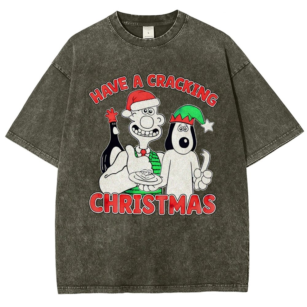 Have a Cracking Christmas Vintage Distressed T-shirt