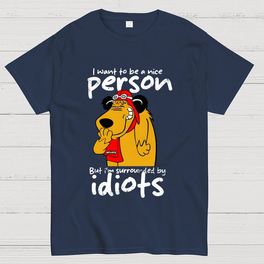 Sourronded by idiots Unisex Geek T-Shirt