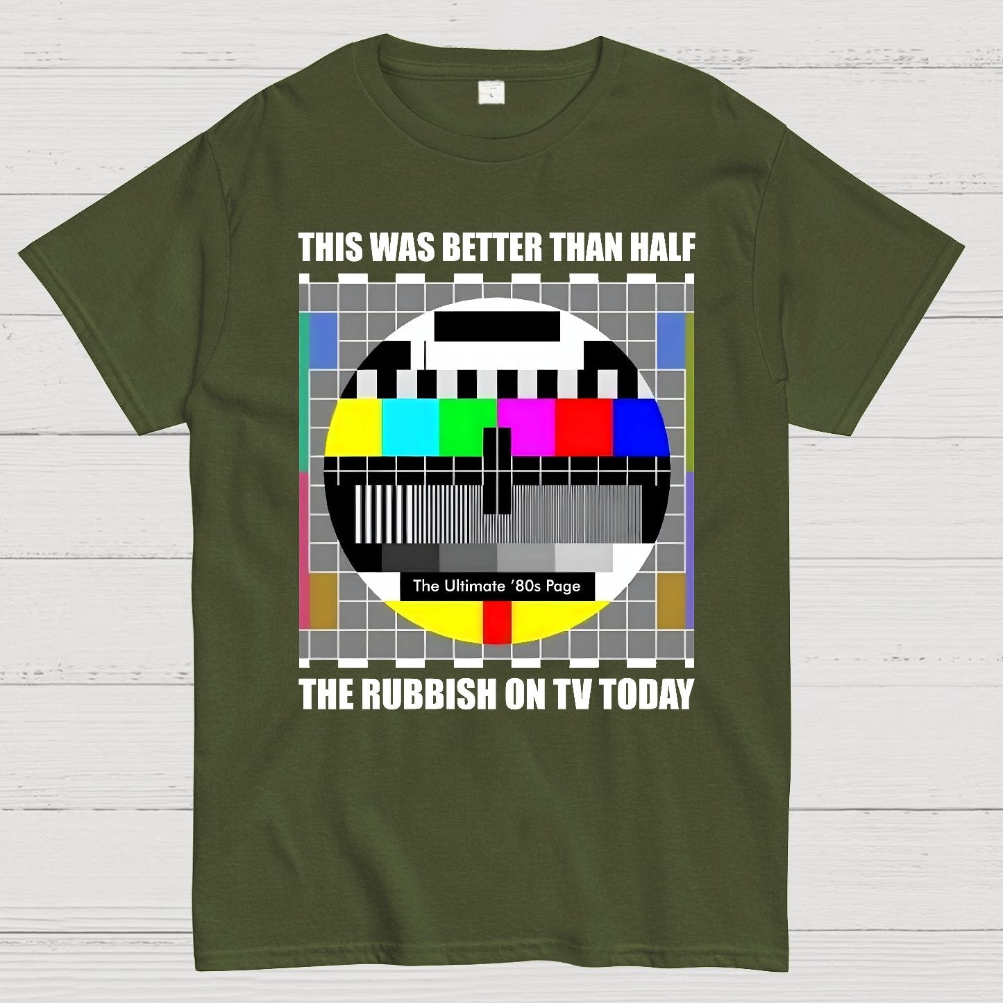 The Ultimate '80s Page Geek T-Shirt