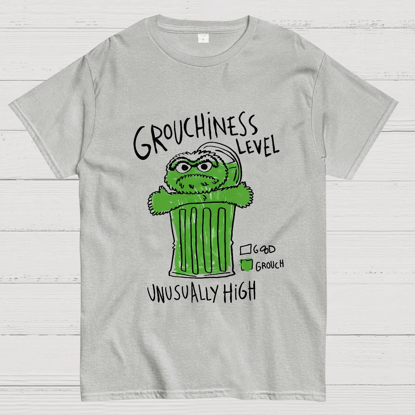 Grouchiness Level Geek T-Shirt