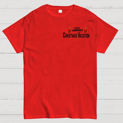 Holiday Vacation Quote Front And Back Printing Geek T-Shirt