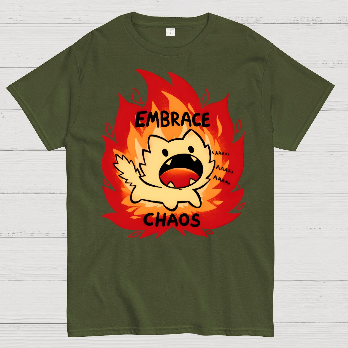 Embrace Chaos Geek T-Shirt