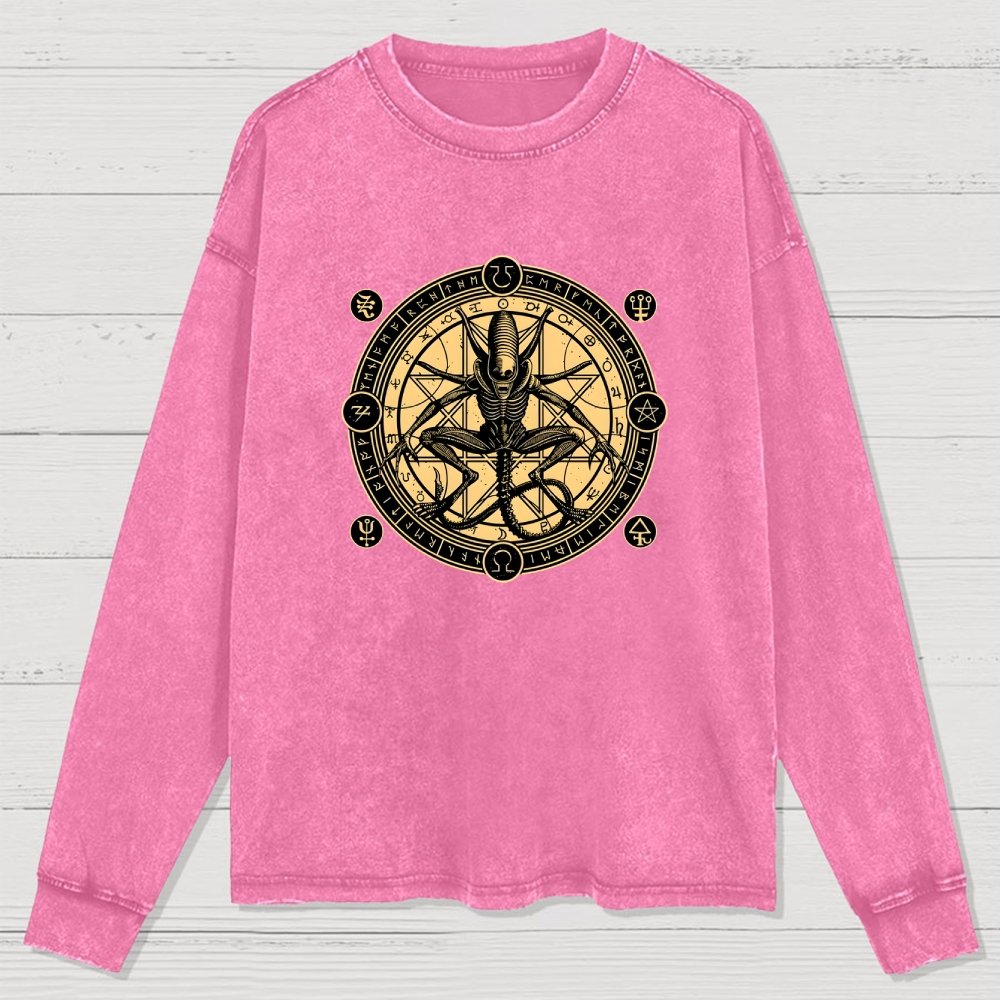 Creation Washed Long Sleeve Tee