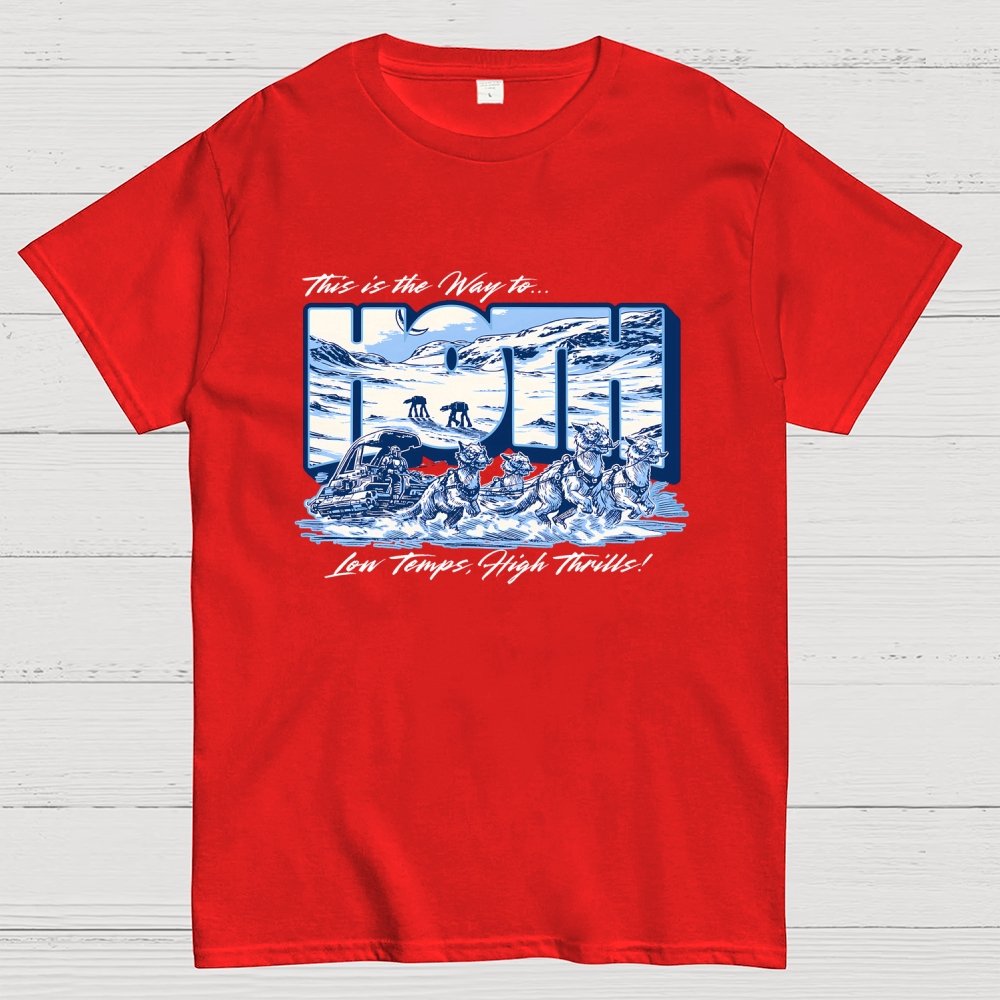 Low Temps, High Thrills Geek T-Shirt