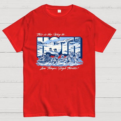 Low Temps, High Thrills Geek T-Shirt