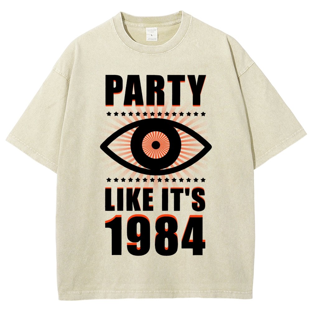 Big Brother is Watching You Party Vintage Distressed T-shirt