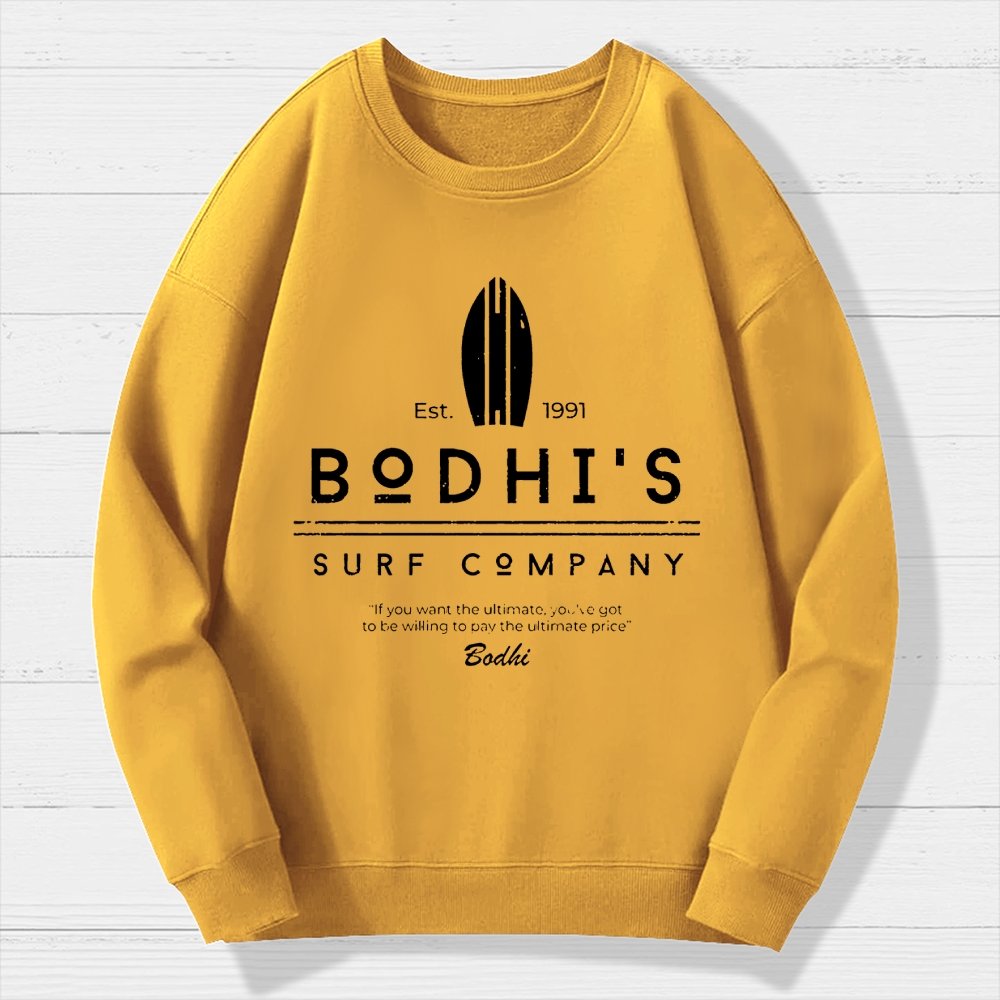 Bodhi's Surf Company Est. 1991 Geek Cotton Sweatshirt
