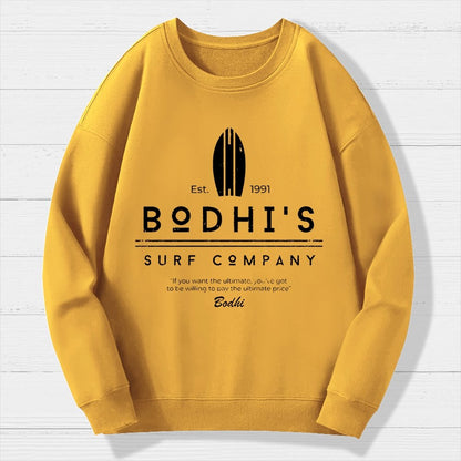 Bodhi's Surf Company Est. 1991 Geek Cotton Sweatshirt