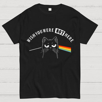 I Wish You Were NOT Here Geek T-Shirt
