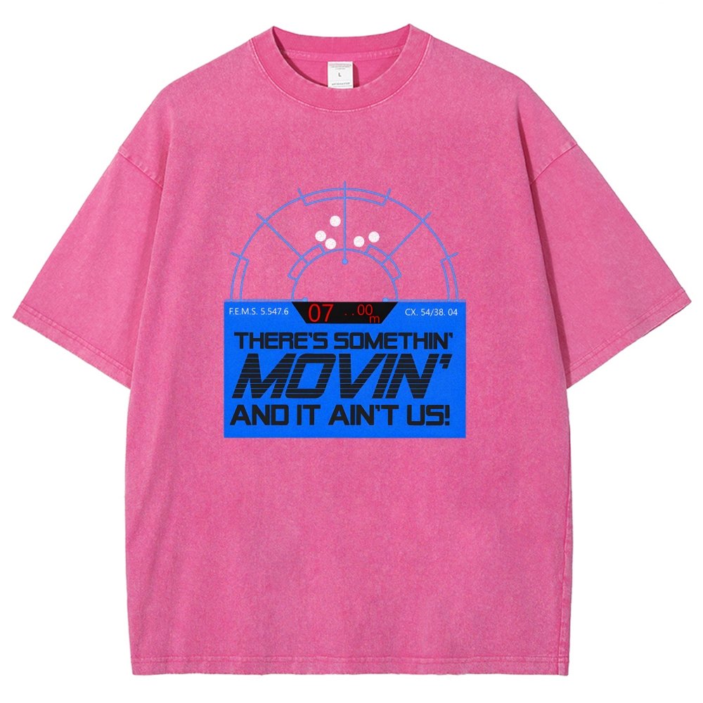 Motion Tracking - Somethin' Movin' Space Corps Vintage Distressed T-shirt