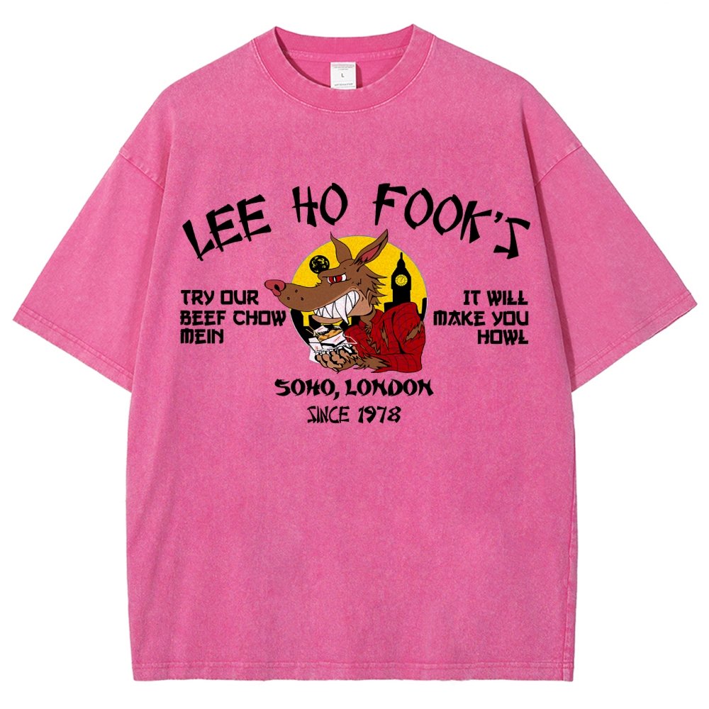 Lee Ho Fooks Soho London Since 1978 Vintage Distressed T-shirt
