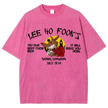 Lee Ho Fooks Soho London Since 1978 Vintage Distressed T-shirt