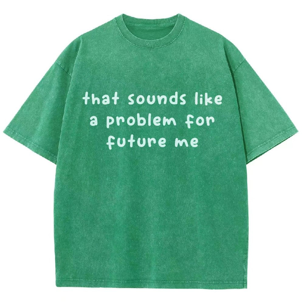 Future Problem Vintage Distressed T-shirt