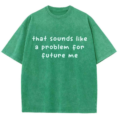 Future Problem Vintage Distressed T-shirt