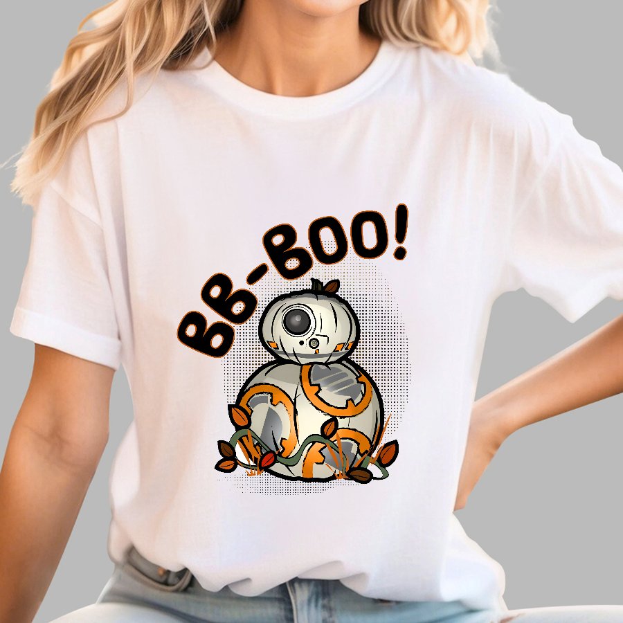 BB-Boo! Funny Robot Geek T-Shirt