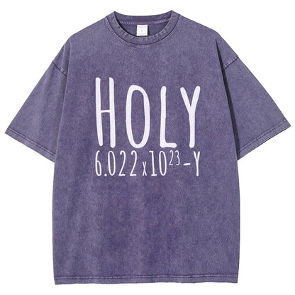 Holy Avogadro Vintage Distressed T-shirt