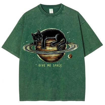 Give me space Vintage Distressed T-shirt