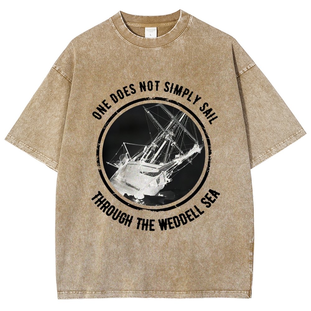 Shackleton Endurance Weddell Sea Vintage Distressed T-shirt