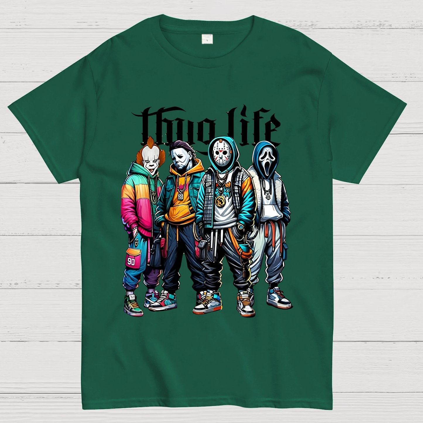 Horror Character Halloween Geek T-Shirt