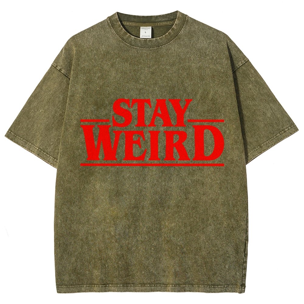 Strange Weird Vintage Distressed T-shirt