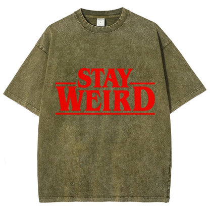 Strange Weird Vintage Distressed T-shirt