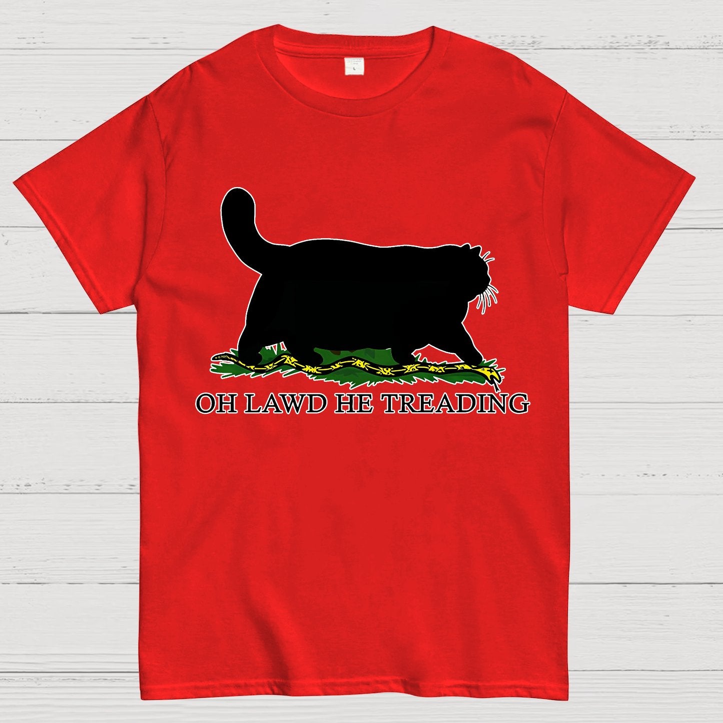Oh Lawd He Treading Geek T-Shirt