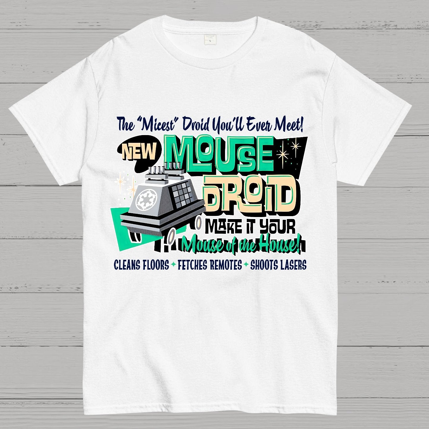 Robot Mouse Geek T-Shirt