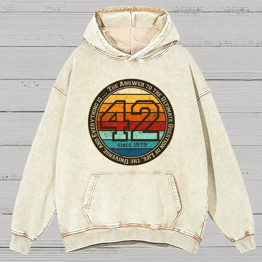 Forty-Two Vintage Vintage Distressed Hoodie