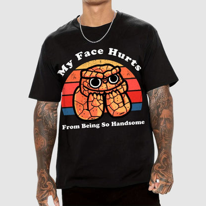 My Face Hurts Geek T-Shirt