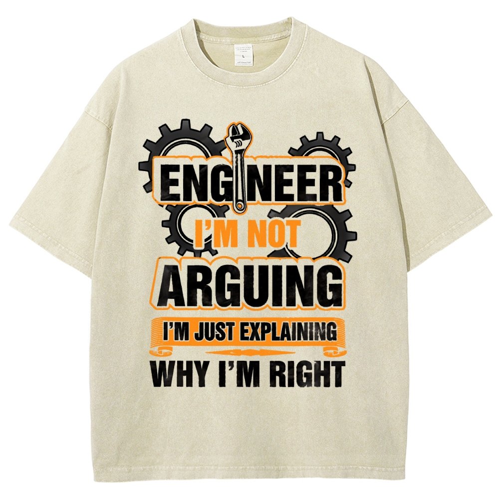 I'm Not Arguing Im Just Explaining Why I Am Right Vintage Distressed T-shirt