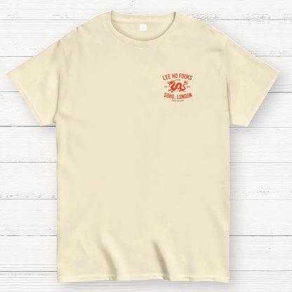 Lee Ho Fooks Vintage Resto Front And Back Printing Geek T-Shirt