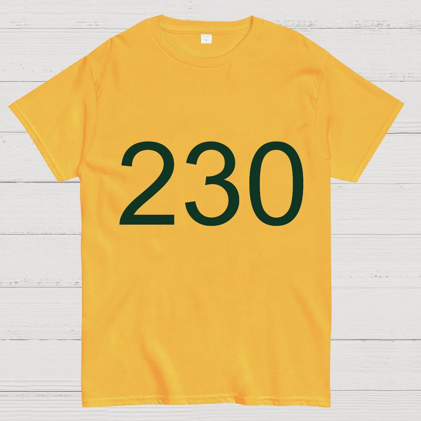 Number 230 Game Movie Geek T-Shirt
