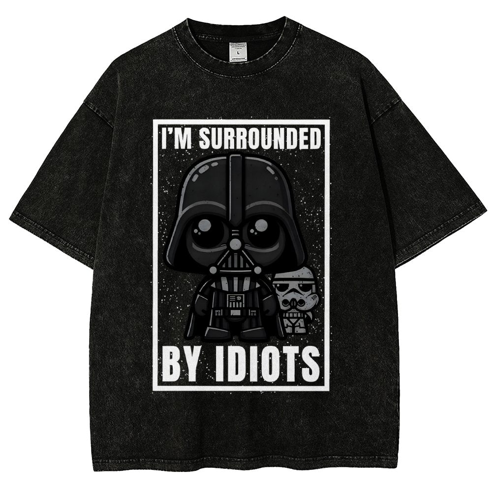 I'm surrounded by idiots Vintage Distressed T-shirt