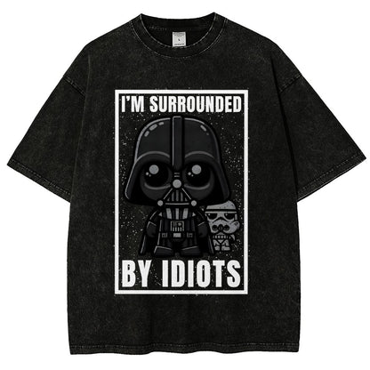 I'm surrounded by idiots Vintage Distressed T-shirt